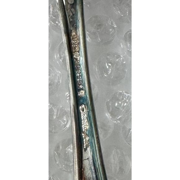 Vintage Silverplated 1881 Rogers Oneida Oval Soup Spoons - Picture 7 of 7